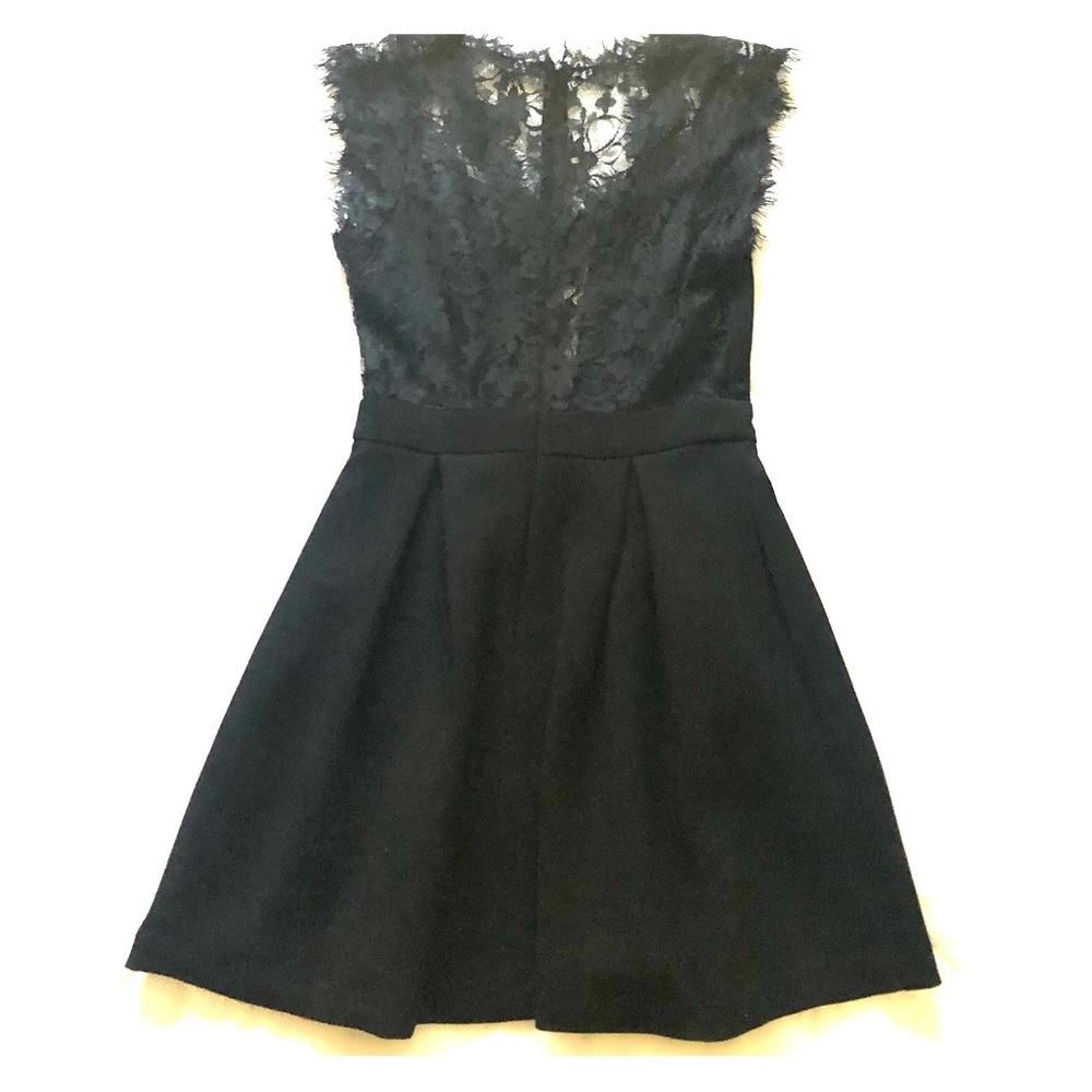 BCBG Black Lace Cocktail Dress Size 4